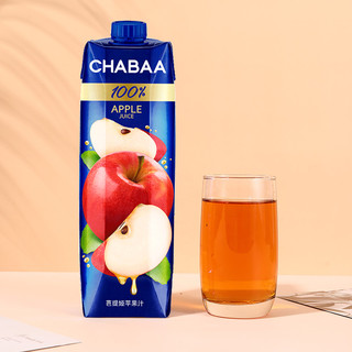 CHABAA 芭提娅 泰国原装进口 百香果芒果汁1L*2瓶