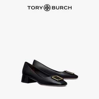 TORY BURCH 汤丽柏琦 GEORGIA羊皮革双T LOGO凉鞋143336