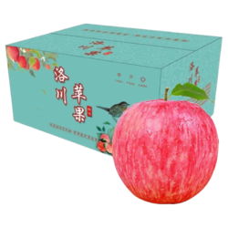 yan an apple延安苹果 洛川苹果 精品中果70-79mm 12个（6斤） 礼盒装