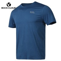 RockCloud岩云新款男户外透气速干防晒短袖T恤UPF50