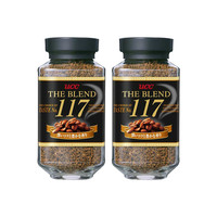 UCC 悠诗诗 117 速溶咖啡粉 135g*2瓶