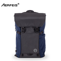 阿尔飞斯（Aerfeis） 摄影包双肩式防水视频配件背包稳定器包无人机包索尼佳能尼康模块化设计 深蓝色