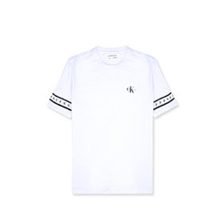 Calvin Klein 卡尔文·克莱 卡文克莱 男士白色棉质短袖T恤41Q9036