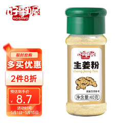 生姜 好事喔（HOSIWO）好事喔 生姜粉40g 厨房调味品烧烤调料腌料调味品