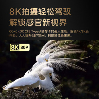 COXCKOC西颗 cfa卡CFexpressTypeA存储卡适用索尼a1 A7 FX3 FX6 520GB至尊版（900MB/S）