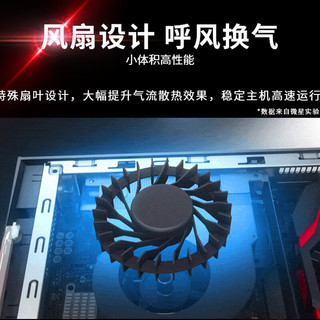 微星(MSI)海皇戟3 迷你电脑主机商务办公设计师台式机 i5-13400F+RTX3060 ITX 8G+64G+1T SSD+2T(企业专享)