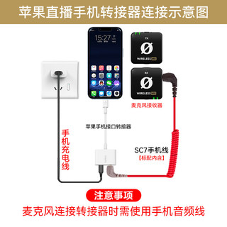 RODE罗德WirelessME一拖一无线领夹小蜜蜂麦克风 短视频直播采访收音话筒 手机边充电边录制直播拍摄套装