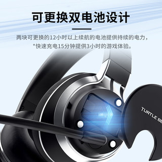 TURTLE BEACH 乌龟海岸 STEALTH刺客PRO旗舰版兼容多平台主动降噪游戏耳机头戴式 （ANC无线双模-黑色）