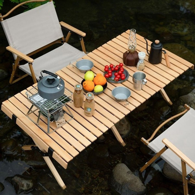 Northtravel 北旅   实木蛋卷桌-大号