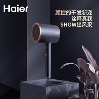 PLUS会员：Haier 海尔 HC51-2027升级版 大功率负离电吹风 晶釉蓝