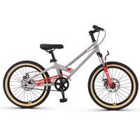 PHOENIX 凤凰 儿童山地自行车中大童男孩小学生单速碟刹脚踏单车
