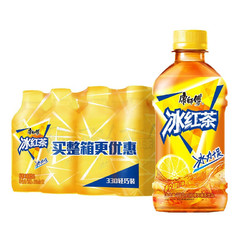 康师傅 冰红茶330ml*12瓶小瓶系列茶饮料 冰红茶