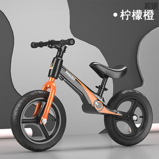 凤凰儿童平衡车无脚踏1-3-68岁宝宝滑行学步车男女孩玩具自行单车 12寸/F1高碳钢辐条充气轮《中国