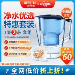 BRITA 碧然德 Aluna光汐系列滤水壶 1标准芯+1专家芯 到手1壶2芯