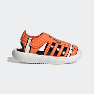 adidas 阿迪达斯 官方轻运动WATER SANDAL NEMO男婴童休闲凉鞋 橙色/黑色/白色 26.5(155mm)