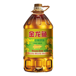 金龙鱼 特香 低芥酸菜籽油大桶家用商用纯菜籽油 4.5L