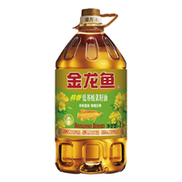 抖音超值购：金龙鱼 菜籽油 4L/桶