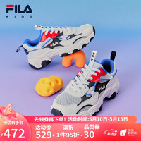 FILA 斐乐 童鞋儿童运动鞋2023夏季男女童中大童时尚猫爪跑步鞋