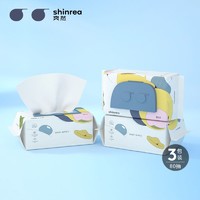 抖音超值购：shinrea 爽然 婴儿湿巾80抽×3包