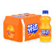 PLUS会员：Fanta 芬达 橙味汽水碳酸饮料300ml*12瓶