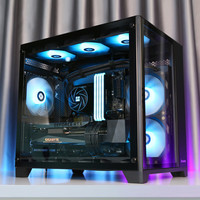 技嘉13代i5 13600KF/RTX4070Ti/3060Ti电竞游戏水冷海景房DIY电脑主机 六:13700KF/32G/1TB/4070TI