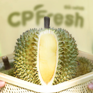 CPFresh 正大泰国出品榴莲金枕榴莲 A级树熟个大皮薄整颗带壳鲜榴莲 5斤-6斤