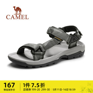 CAMEL 骆驼 男鞋2023新款夏季运动凉鞋男款休闲外穿舒适软底透气沙滩鞋子