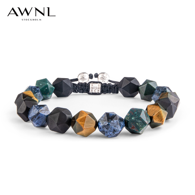 AWNL 瑞典奥锘 520情人节情侣礼物多宝珠编织绳小众手链欧美轻奢时尚简约