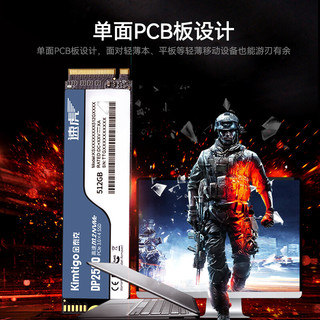 Kimtigo 金泰克 DP2500系列 NVMe M.2 固态硬盘 1TB（PCI-E3.0）