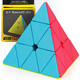 奇艺 启明S2金字塔三阶魔方 异形3阶不规则比赛专用男孩儿童玩具顺滑玩具 彩色