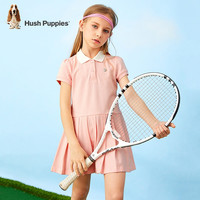 Hush Puppies 暇步士 儿童翻领polo连衣裙