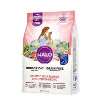 HALO 自然光环 美国Halo自然光环无谷纯鲜肉猫粮-健美体态系列鱼肉 10磅