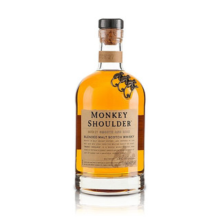 Monkey Shoulder 三只猴子 进口洋酒 调配麦芽苏格兰威士忌 三只猴子700ml