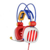 XIBERIA 西伯利亚 S21DC PRO火焰风暴 头戴式有线游戏耳机 红白蓝