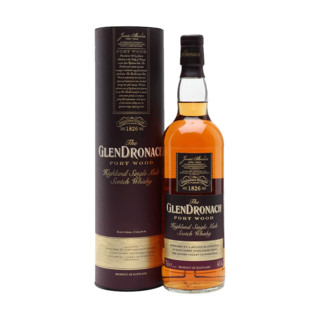 GLENDRONACH 格兰多纳 苏格兰单一麦芽威士忌 进口洋酒海外 波特桶700ml