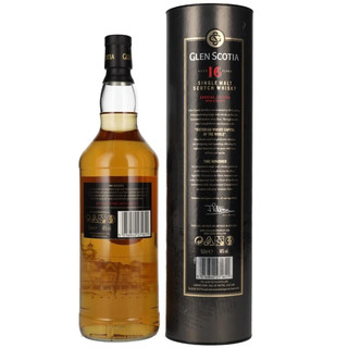 格兰帝格兰帝16年苏格兰单一麦芽威士忌1000ml礼盒装进口洋酒坎贝尔镇 1L