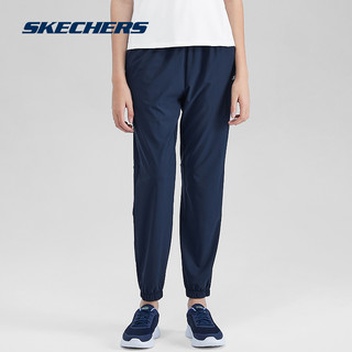 SKECHERS 斯凯奇 速干长裤女2023年夏季新款舒爽透气束脚裤户外跑步健身裤子