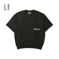 it :CHOCOOLATE情侣款短袖卫衣春季潮流字母logo3338