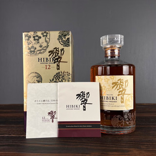 HIBIKI 響 响（Hibiki）和风醇韵 日本调和型威士忌 700ml 原装进口洋酒三得利威士忌 响12年花鸟限量版
