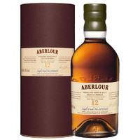 亚伯乐（Aberlour）12年 苏格兰高地 单一麦芽 威士忌 雪莉桶陈酿 单桶版 洋酒 700ml