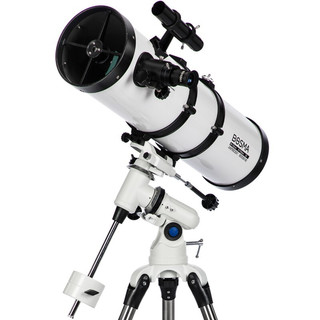 博冠（BOSMA） 天文望远镜高倍高清大口径天琴150EQ反射式专业观星深空太空星云望眼镜小黑成人 升级1:高清标配观测版