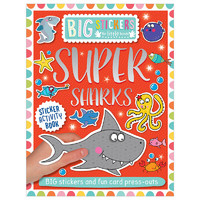 《BIG STICKERS for little hands·SUPER SHARKS》