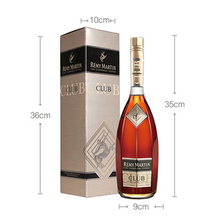 人头马（Remy Martin）宝树行 人头马CLUB1000ml*6 优质香槟区干邑白兰地