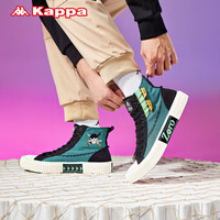 Kappa卡帕outlets串标板鞋情侣男女休闲高帮运动鞋