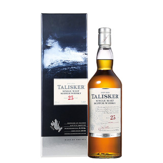 TALISKER 泰斯卡 御玖轩（TALISKER）苏格兰单一麦芽威士忌进口洋酒 泰斯卡25年