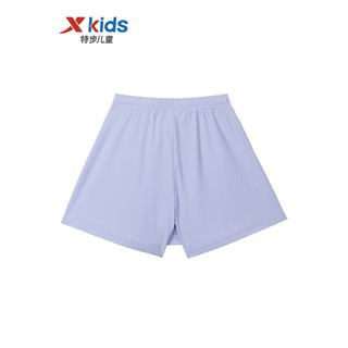 特步（XTEP）特步儿童女童裙裤大童短裤运动裤夏装童装裙子裤子 藤乃紫 130cm