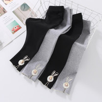 七语欣童装女童打底裤儿童裤子春秋装2023新款小女孩宝宝卡通弹力打底裤 黑色 90尺码建议身高80-90cm