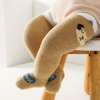 安茵儿 男女童春秋袜子婴儿中筒袜儿童袜保暖地板袜
