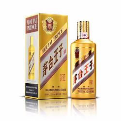 MOUTAI 茅台 金王子酒 53%vol 酱香型白酒 500ml 单瓶装