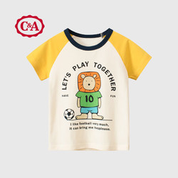 C&A 西雅衣家 儿童纯棉短袖t恤 (多款可选)
